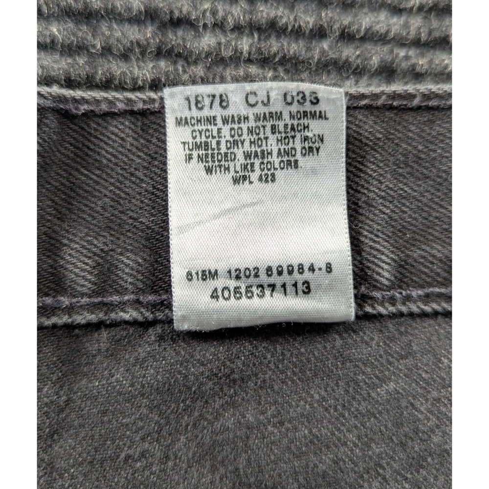 Levi's 550 Relaxed Fit Jeans Mens 36x36 Gray Denim Cotton Mid Rise Straight Leg - Picture 7 of 16
